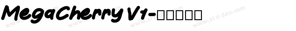 MegaCherry V1字体转换